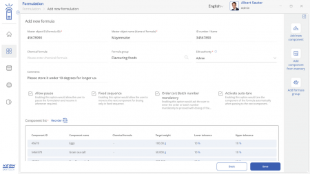 KERN EasyTouch SET-21 Formulation imagine principala [5]