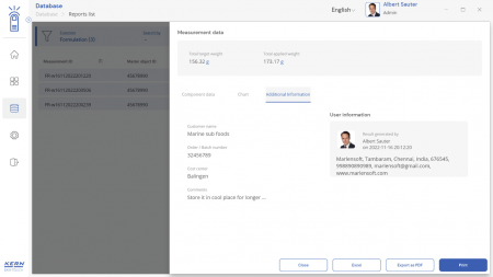 KERN EasyTouch SET-21 Formulation imagine principala [10]