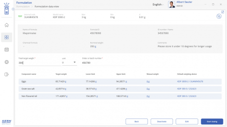 KERN EasyTouch SET-21 Formulation imagine principala [6]