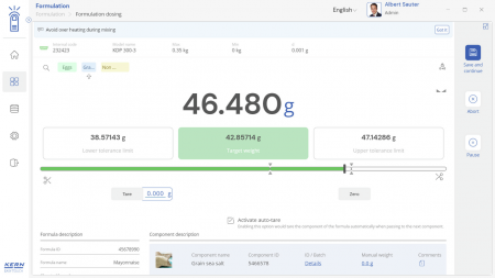KERN EasyTouch SET-21 Formulation imagine principala [15]
