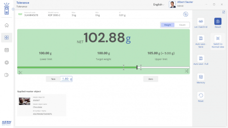 KERN EasyTouch SET-31 Tolerance imagine principala [8]