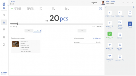 KERN EasyTouch SET-32 Count imagine principala [5]