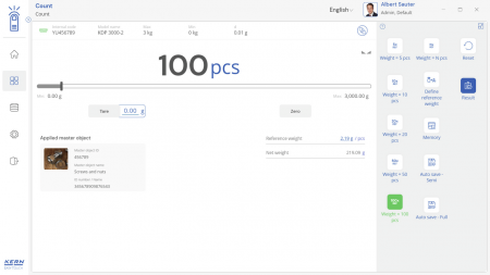 KERN EasyTouch SET-32 Count imagine principala [9]