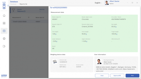 KERN EasyTouch SET-33 Target Count imagine principala [1]