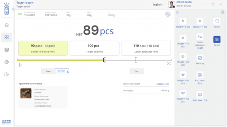 KERN EasyTouch SET-33 Target Count imagine principala [6]