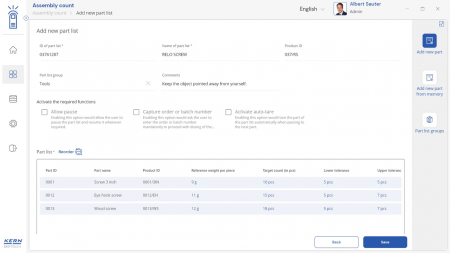 KERN EasyTouch SET-35 Assembly Count imagine principala [5]