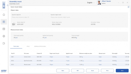 KERN EasyTouch SET-35 Assembly Count imagine principala [10]
