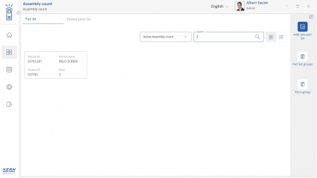 KERN EasyTouch SET-35 Assembly Count imagine principala [9]