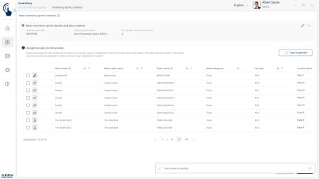 KERN EasyTouch SET-52 Inventory - Software - KERN Software [10]