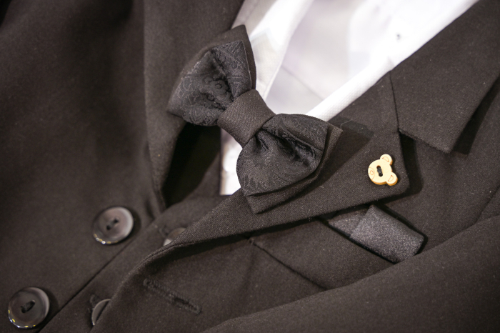 Costum Elegant Botez Băieți „Royal Black” – 5 Piese [2]