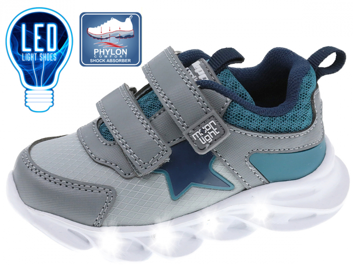 Adidași cu lumini pentru copii Beppi [1]