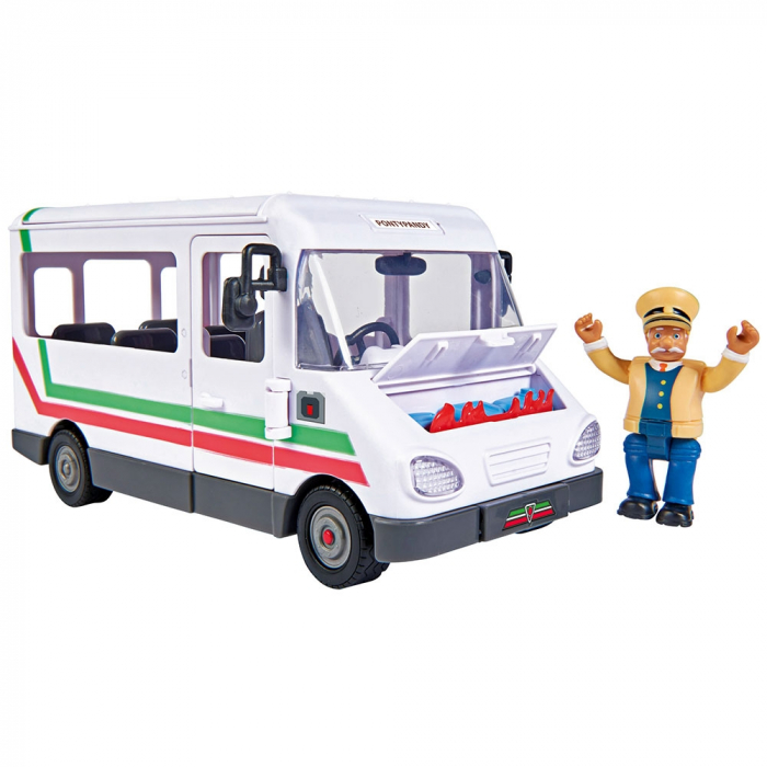 Autobuz Simba Fireman Sam Trevors Bus cu figurina si accesorii [4]