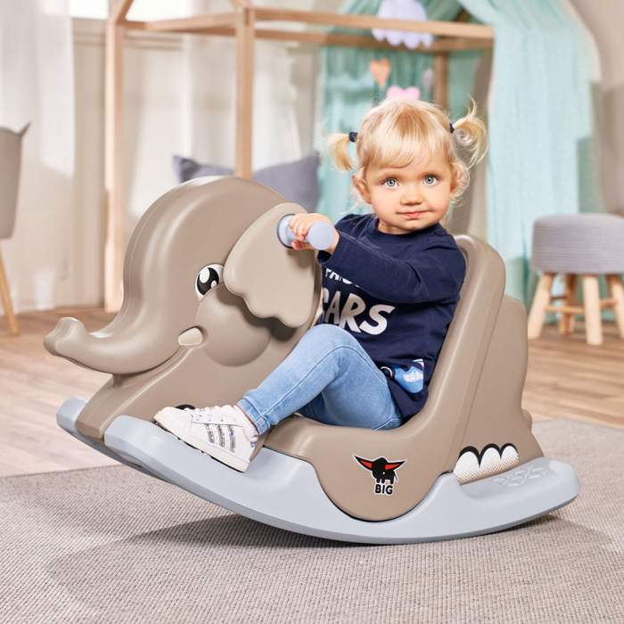 Balansoar Big Rocking Elephant grey [6]