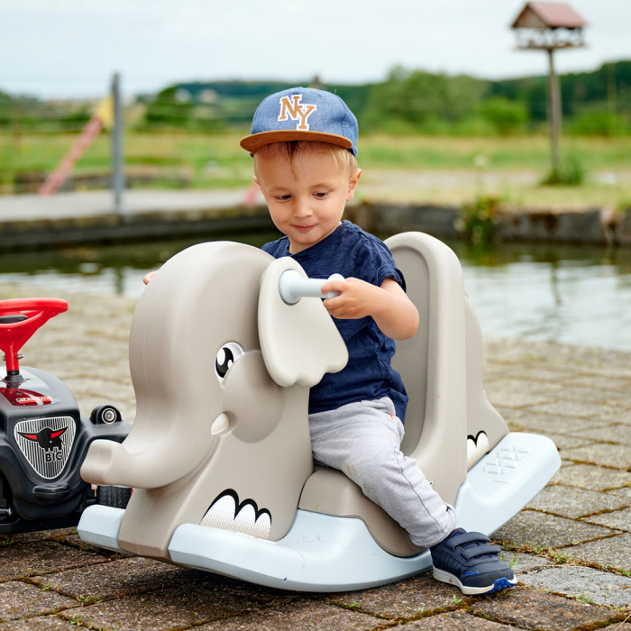 Balansoar Big Rocking Elephant grey [2]