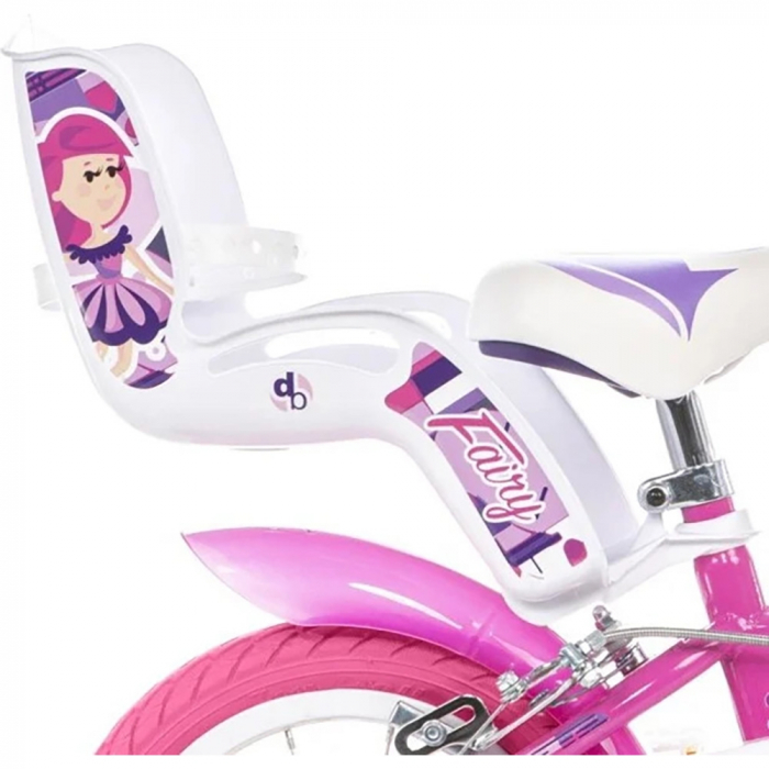 Bicicleta copii Dino Bikes 12' Fairy roz [5]