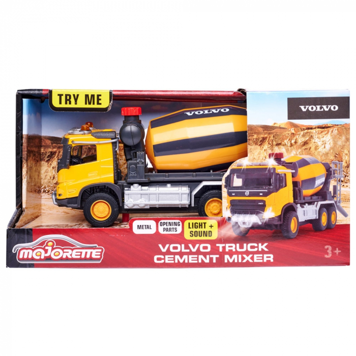 Camion betoniera Majorette Volvo Cement Mixer [8]