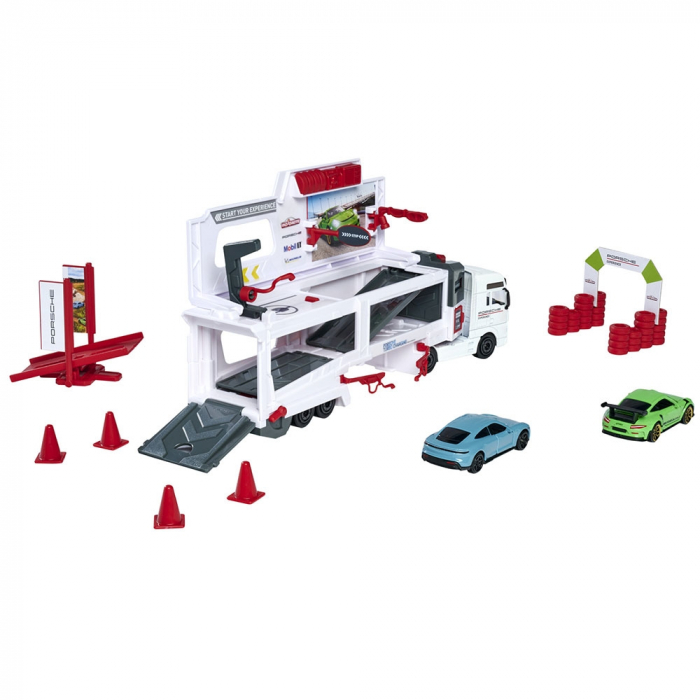 Camion Majorette MAN Tgx Porsche Experience cu 2 masinute [2]