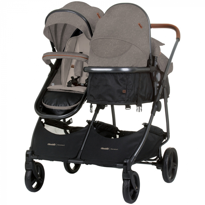 Carucior gemeni Chipolino Duo Smart 2 in 1 tiramisu [1]