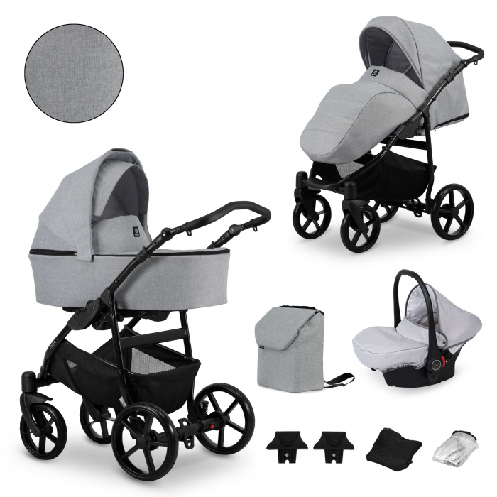Carucior Kunert Mata 3 in 1 negru [1]