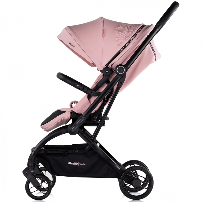 Carucior sport Chipolino Revolut cu sezut rotativ pink marshmallow [2]