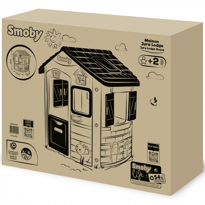 Casuta pentru copii Smoby Life Jura Lodge [6]