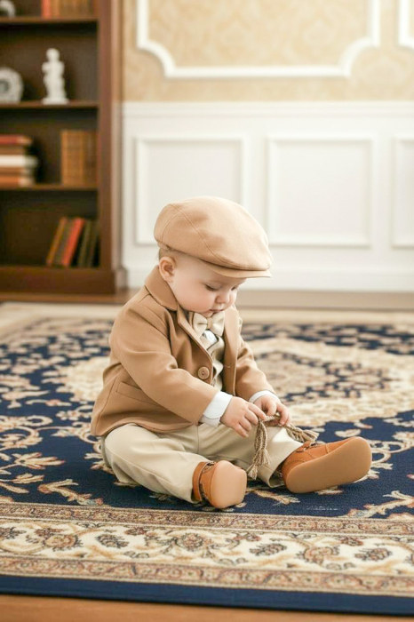 Costum Elegant Botez Băieți „Mateo” – 5 Piese [6]