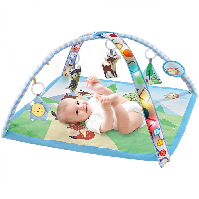 Covoras de joaca cu lumini si melodii Chipolino Forest [1]