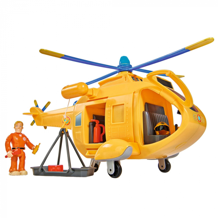 Elicopter Simba Fireman Sam Wallaby II cu figurina si accesorii [1]