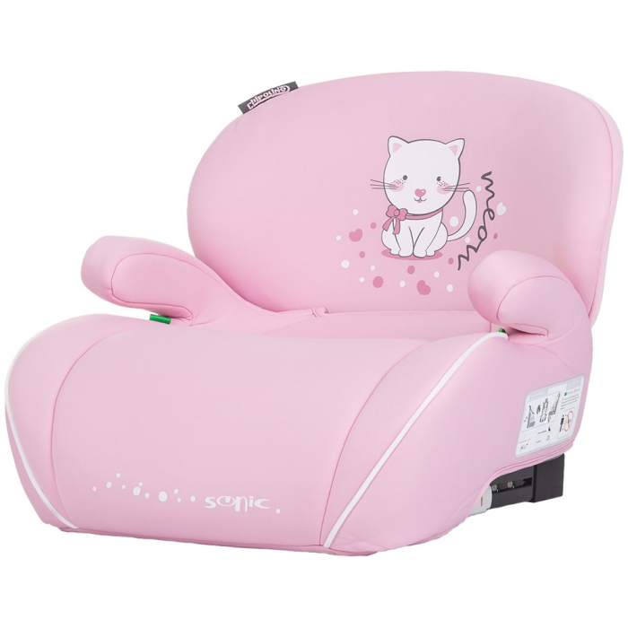 Inaltator auto Chipolino Sonic I-Size 125-150 cm cu sistem Isofix kitten [1]