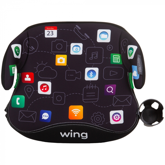 Inaltator auto Chipolino Wing I-Size 125-150 cm display cu sistem Isofix [1]