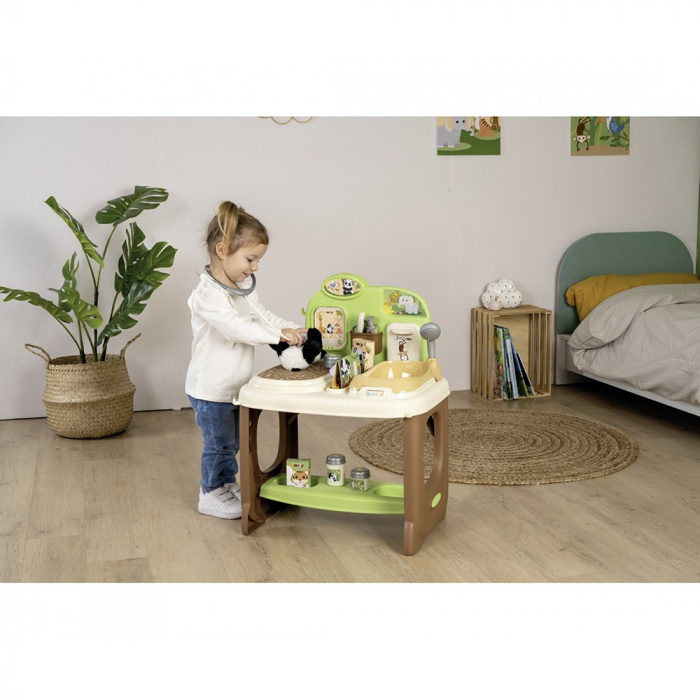 Jucarie Smoby Animal Care Center cu 19 accesorii [4]