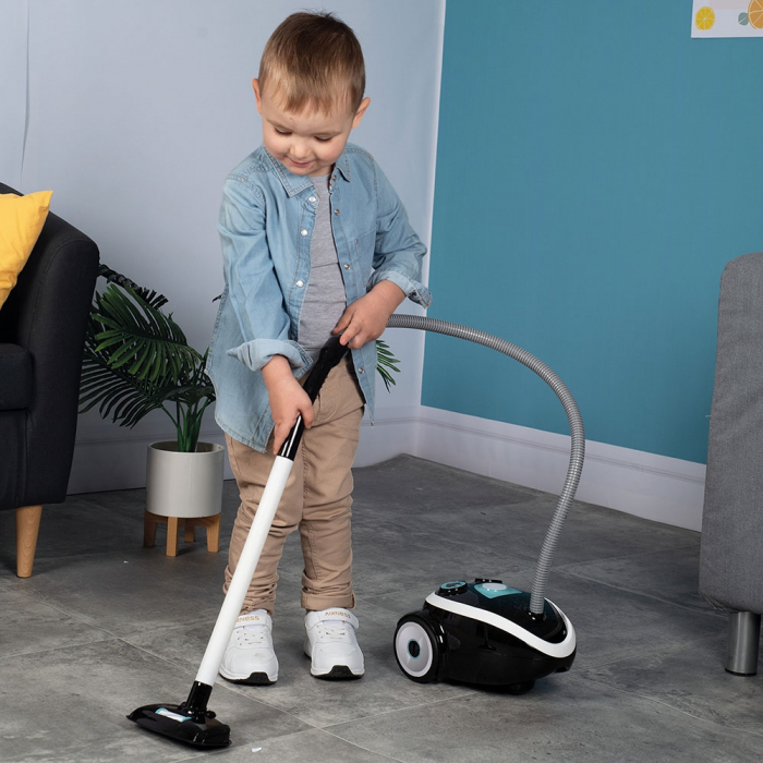 Jucarie Smoby Aspirator Vacuum Cleaner negru [5]