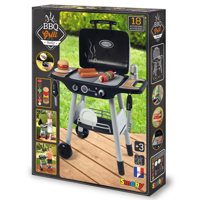 Jucarie Smoby Gratar BBQ cu 18 accesorii [13]