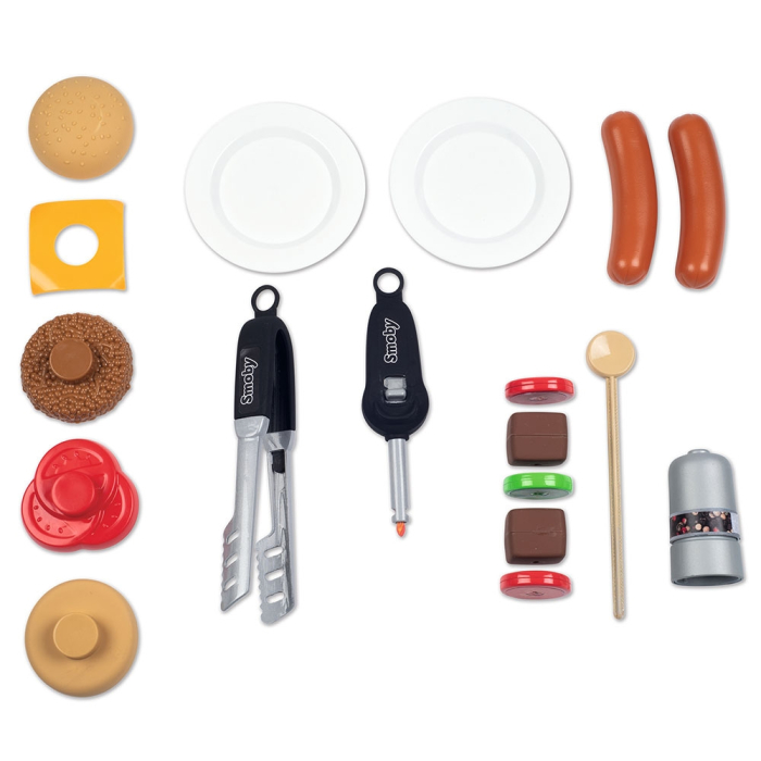 Jucarie Smoby Gratar BBQ cu 18 accesorii [2]