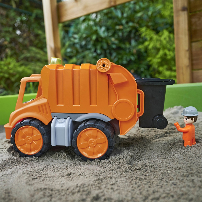 Masina de gunoi Big Power Worker Garbage Truck cu figurina [2]