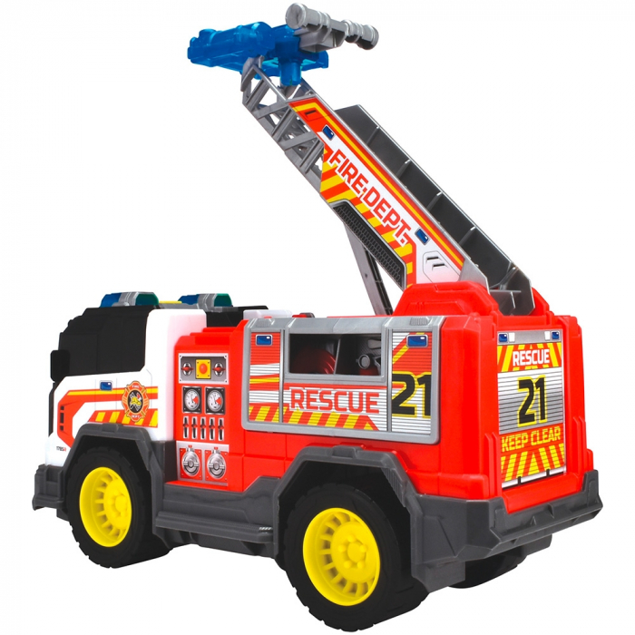 Masina de pompieri Dickie Toys Fire Rescue Unit 30 cm cu lumini si sunete [6]