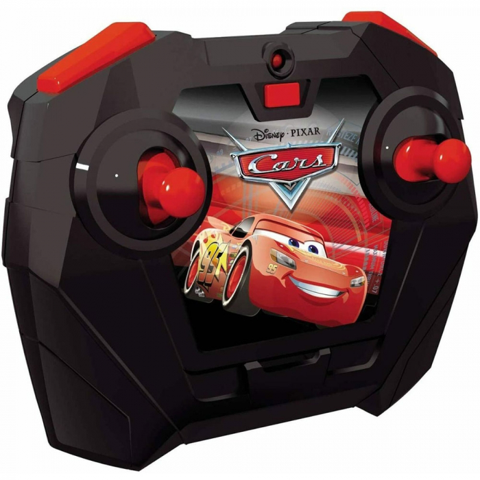 Masina Dickie Toys Cars 3 Turbo Racer Lightning McQueen cu telecomanda [3]