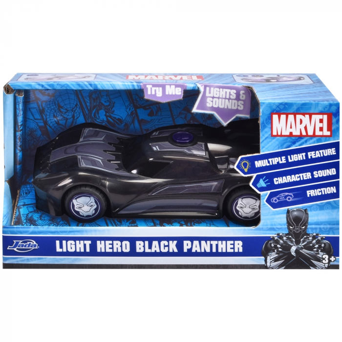 Masina Jada Toys Marvel Light Hero Black Panther 1:32 15 cm [6]