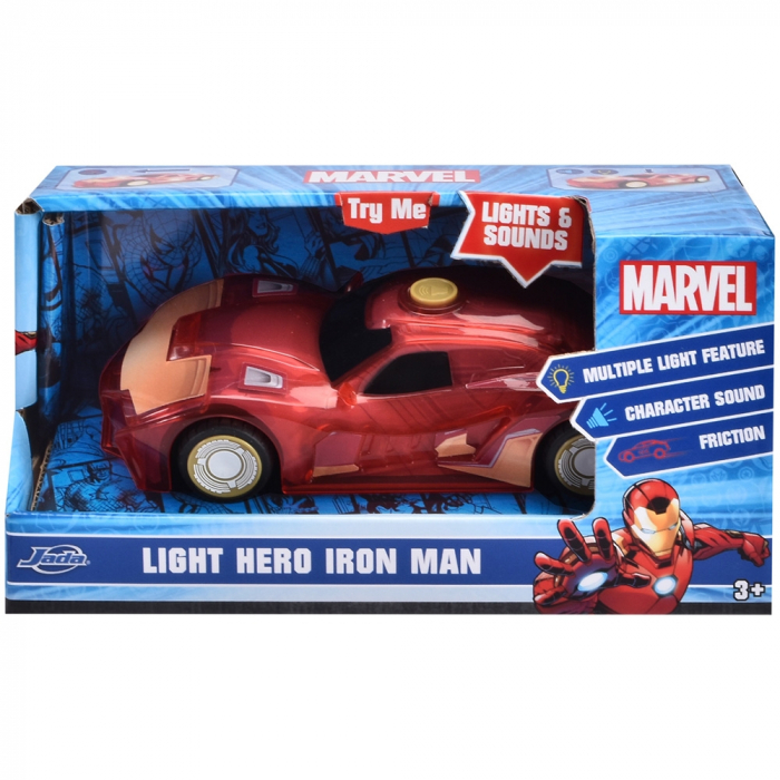 Masina Jada Toys Marvel Light Hero Iron Man 1:32 15 cm [6]
