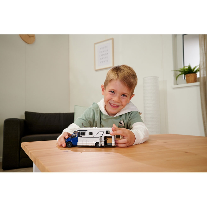 Masinuta Majorette Hymer B-Class Camper cu lumini si sunete [11]