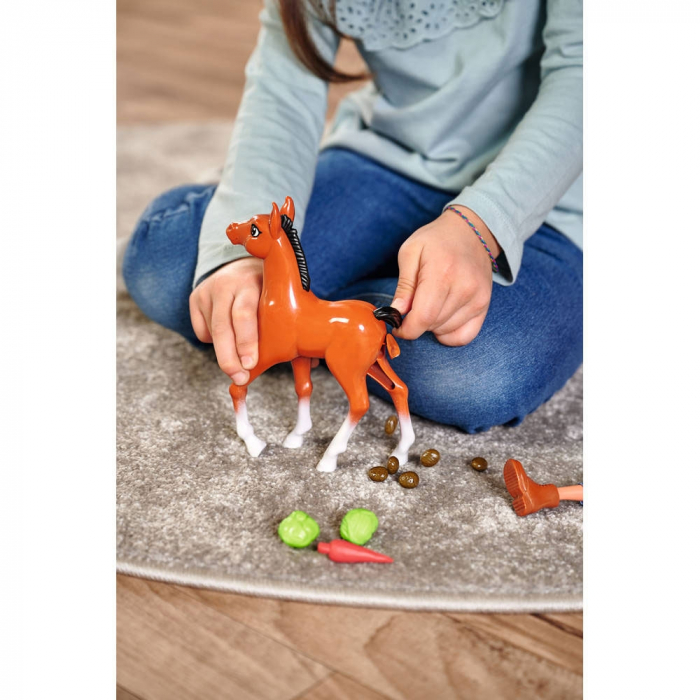 Papusa Simba Steffi Love Little Horse 29 cm cu figurina si accesorii [10]