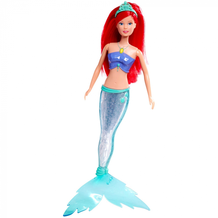 Papusa Simba Steffi Love Sparkle Mermaid 29 cm cu lumini [1]