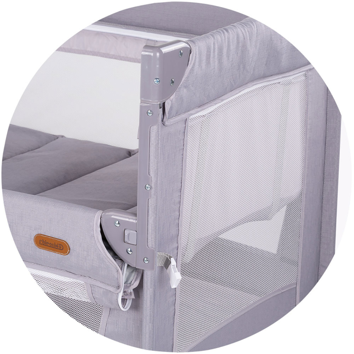 Patut pliabil Chipolino Glory cu laterala culisanta cloud [4]