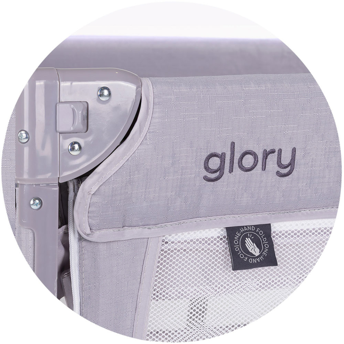 Patut pliabil Chipolino Glory cu laterala culisanta cloud [9]