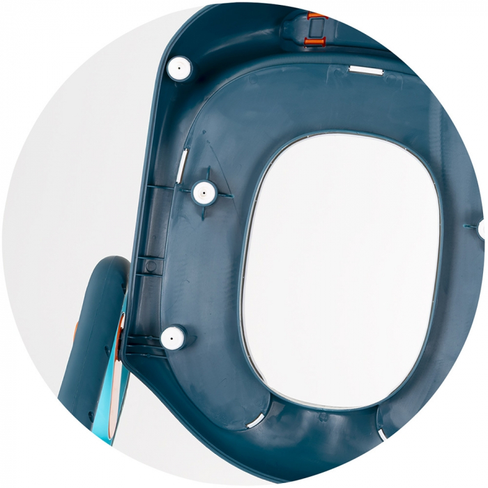 Reductor toaleta cu scara Chipolino Flippy blue [3]