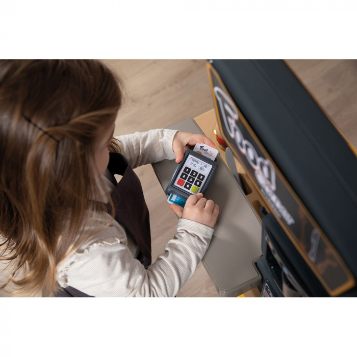 Restaurant pentru copii Smoby Food Corner negru [25]