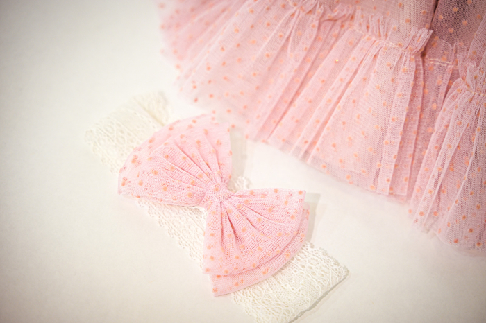 Rochie Anca Roz cu perlute [2]