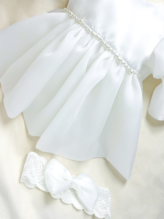 Rochie din organza cu perle Olga [5]