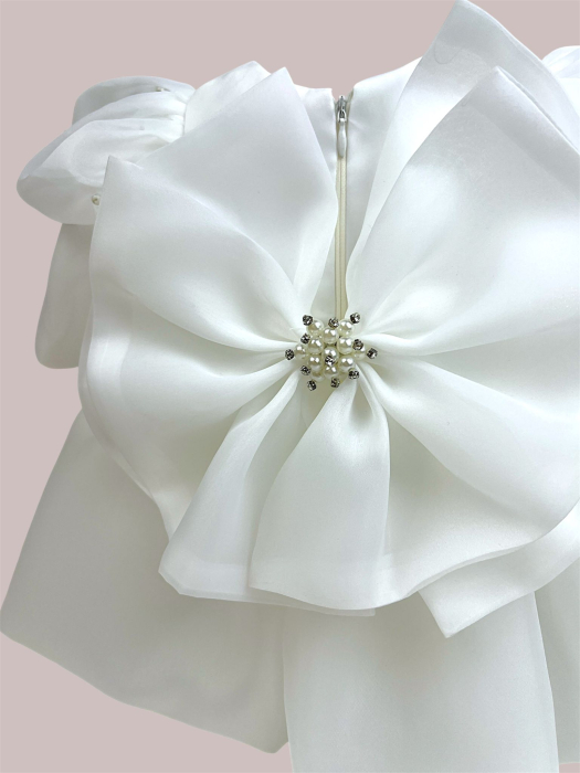 Rochie din organza cu perle Olga [2]