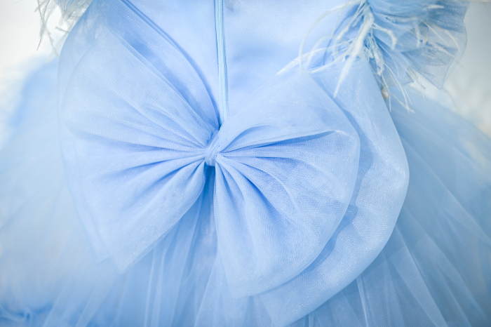 Rochie Karina Bleo cu pene [5]